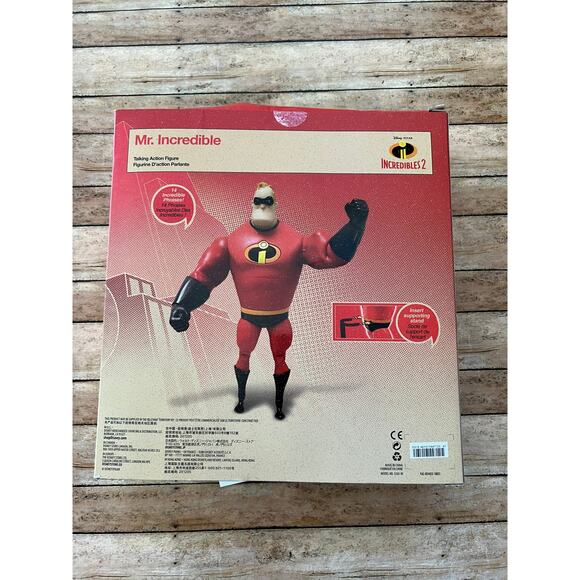 Disney Pixar Mr. Incredible Light-Up Talking Action Figure - Incredibles 2 - Picture 2 of 6